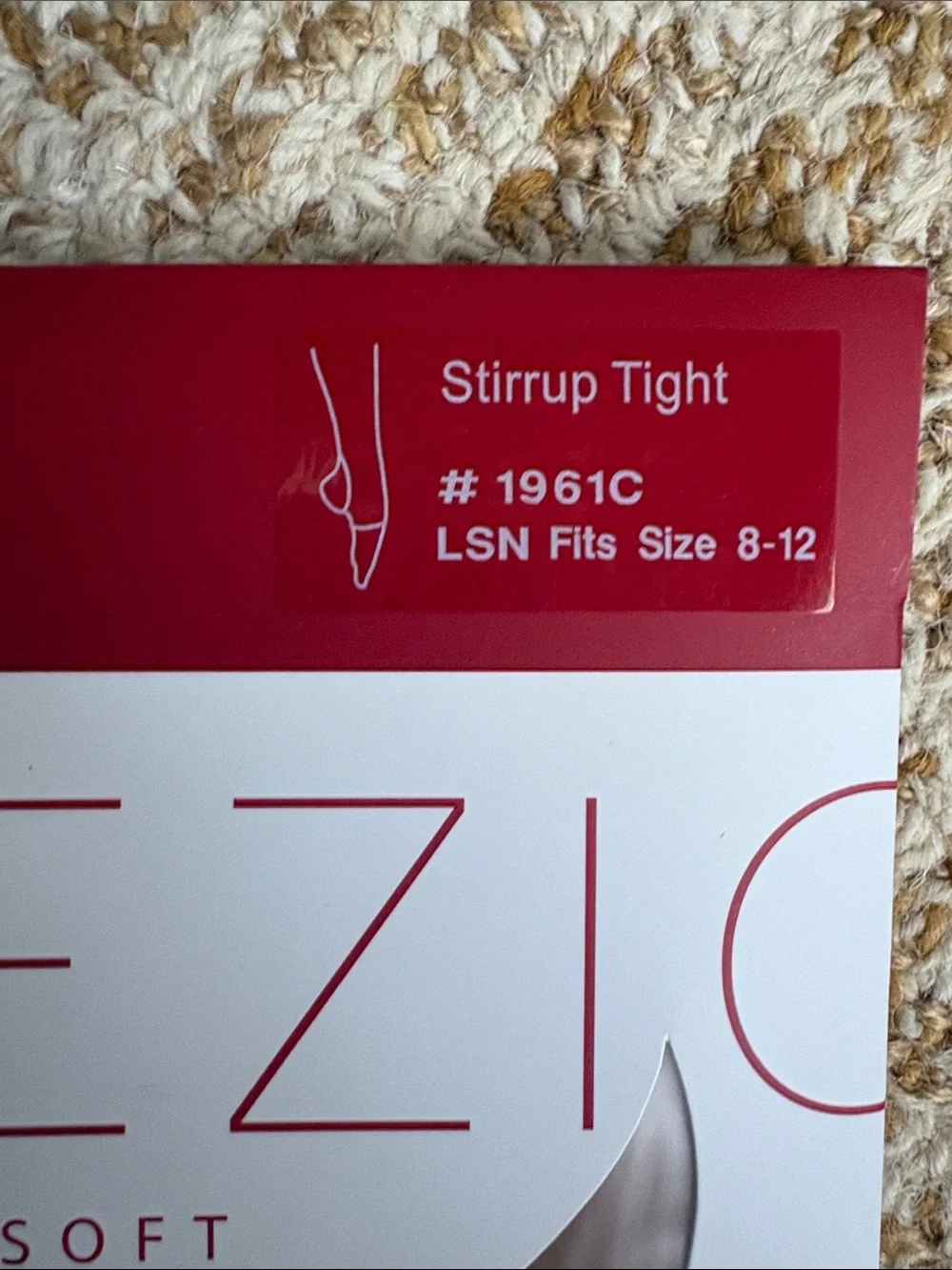Capezio Tan Ultra Soft Stirrup Tights